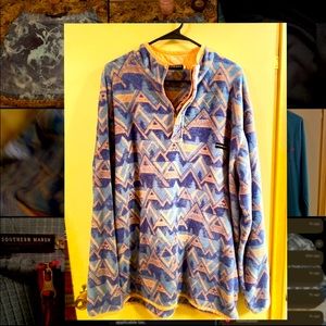 Half zip fleece sweatshirt